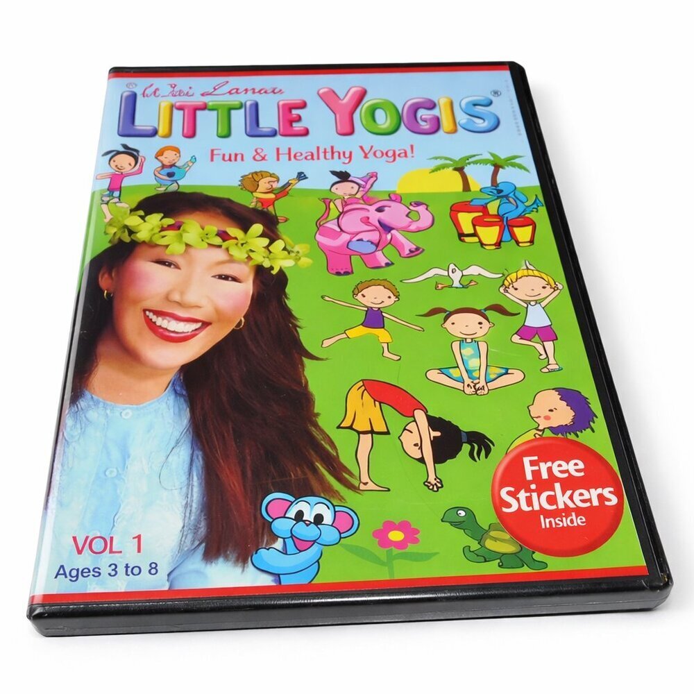 🧘 Wai Lana’s Little Yogis Vol. 1 DVD – Fun & Healthy Yoga for Kids Ages 3–8